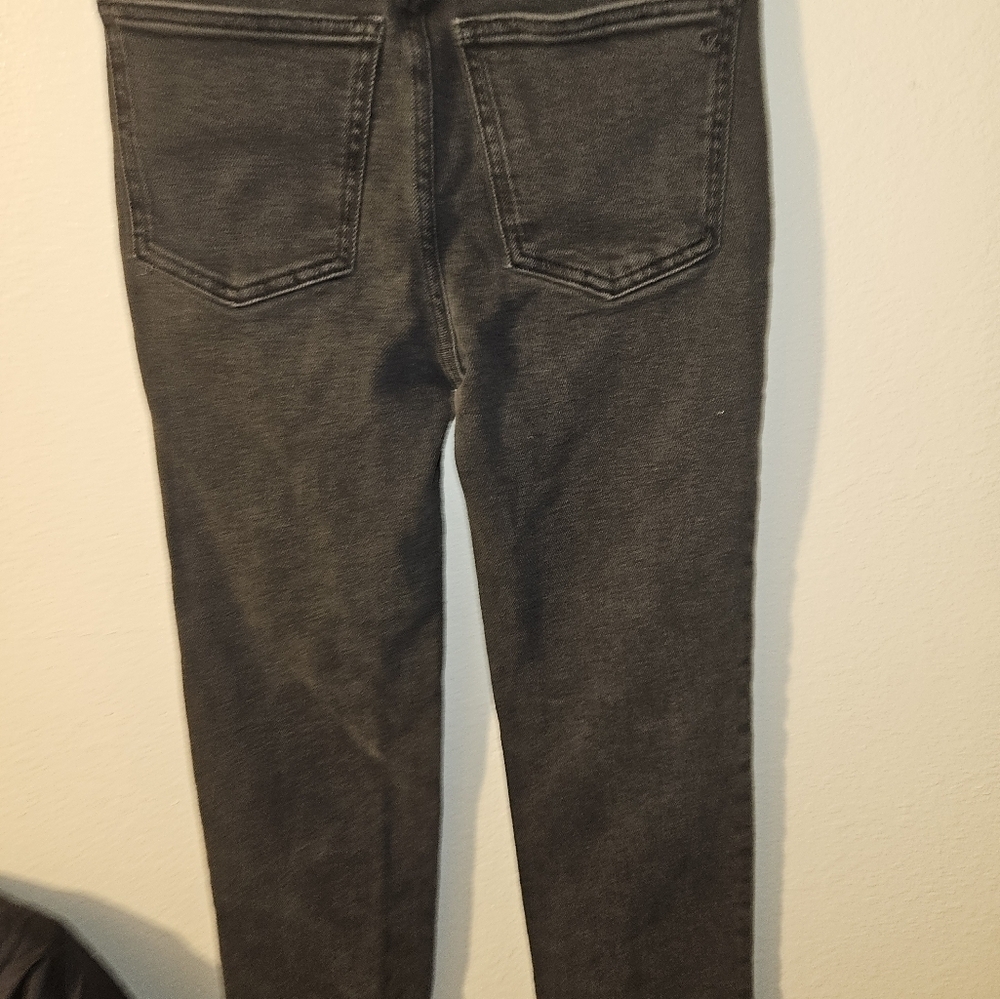 Madewell Womans Gray Jeans Waist Size 24 - Picture 7 of 14